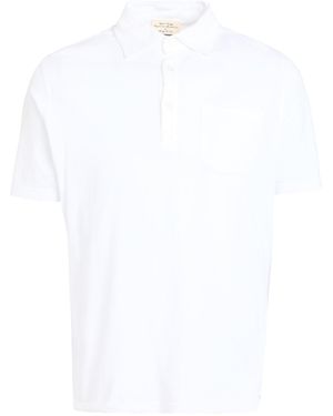 Heritage Polo Shirt Cotton, Elastane - White