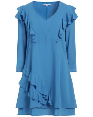 Patrizia Pepe Mini Dress - Blue