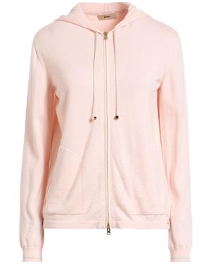 Herno Cardigan Cashmere, Virgin Wool, Silk, Viscose, Metallic Fibre - Pink