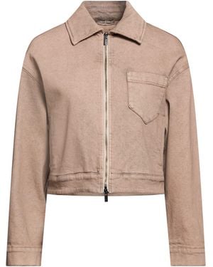 Peserico Denim Outerwear - Natural