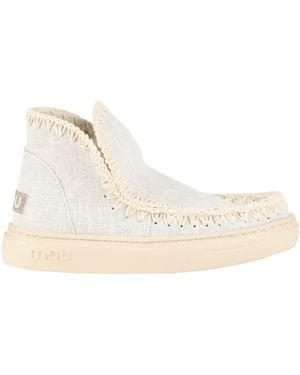 Mou Ankle Boots - Natural