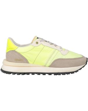 HIDNANDER Sneakers Leather - Yellow