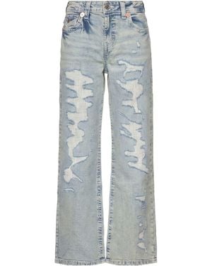 TRUE RELIGION Jeans Cotton, Elastane - Blue