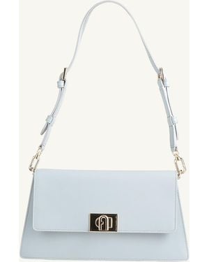 Furla Sky Shoulder Bag Calfskin - White