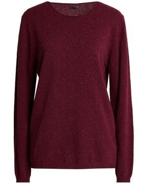 Bellwood Burgundy Sweater Wool, Polyamide, Silk - Purple