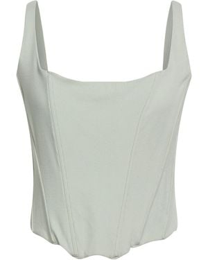Guess Top Organic Cotton, Elastane - Gray