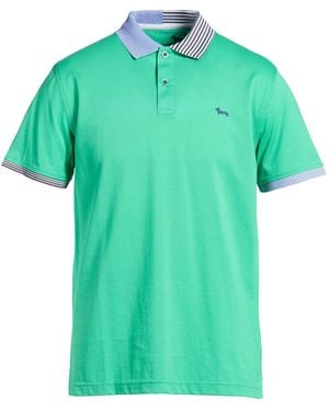 Harmont & Blaine Polo Shirts - Green