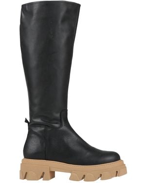 Steve Madden Boot Leather - Black