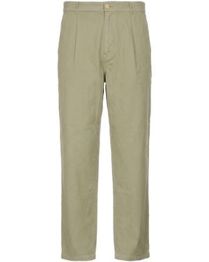Folk Trousers Cotton - Green