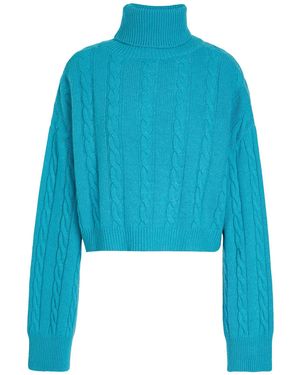 8 by YOOX Rollkragenpullover - Blau
