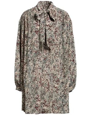 Ottod'Ame Caring Mini Dress Viscose - Grey