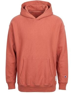 Champion Sweatshirt Cotton, Polyester, Elastane - Orange