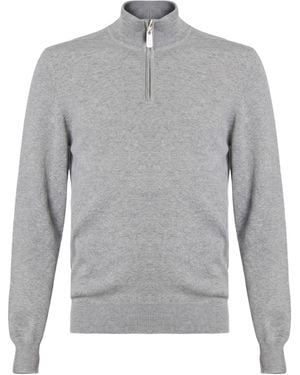 Fedeli Sweater Cashmere - Gray