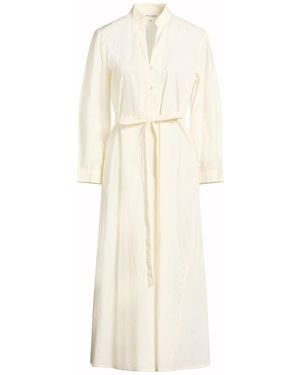 Antik Batik Midi Dress - White