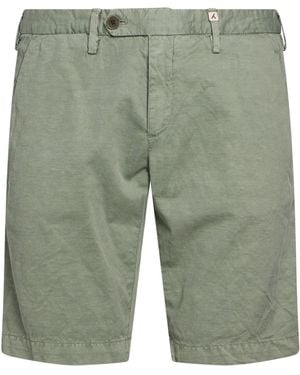 Myths Shorts & Bermuda Shorts Cotton, Linen, Elastane - Green