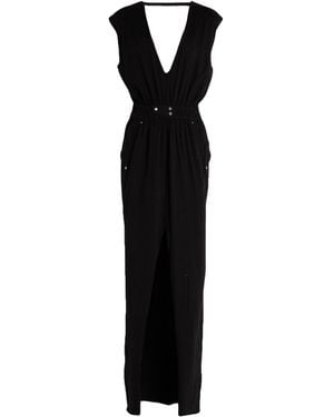 Rick Owens Maxi Dress Cotton - Black