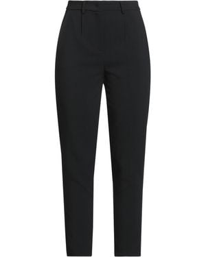 Patrizia Pepe Trousers Polyester, Viscose, Elastane - Black