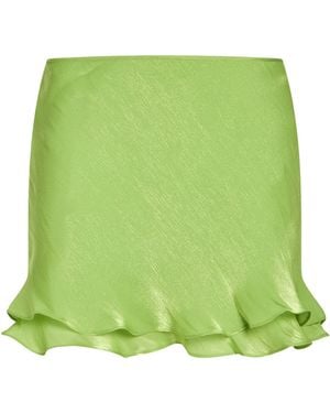 Priscavera Mini-Jupe - Vert