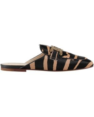 Tod's Haircalf Mule - Black
