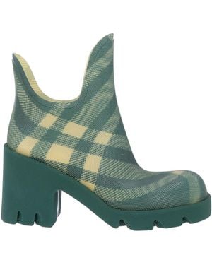Burberry Ankle Boots Rubber - Green