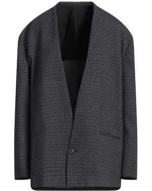 Philosophy Di Lorenzo Serafini Charcoal Blazer Polyester - Black