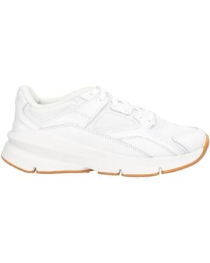 Under Armour Trainers Leather, Textile Fibres - White