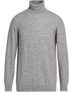 Rossopuro Rollkragenpullover - Grau