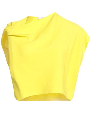 Gauchère Top Viscose, Linen - Yellow