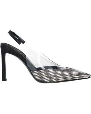 Evangelie Smyrniotaki x Sergio Rossi Court Shoes - Metallic