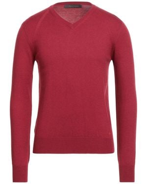 Peuterey Brick Sweater Cotton, Wool, Polyamide - Red