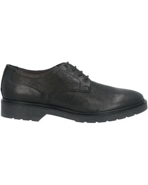 Pollini Lace-Up Shoes Leather - Black