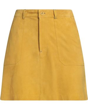 Maliparmi Mini Skirts - Yellow