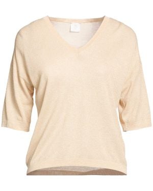Eleventy Sweater Viscose, Polyester - Natural