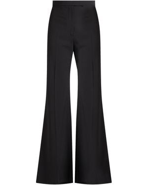 Lardini Trousers Wool, Elastane - Black