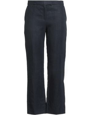 BOSS Midnight Trousers Linen - Blue