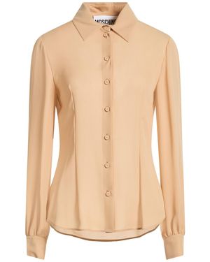 Moschino Sand Shirt Silk - Natural