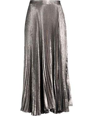 Momoní Charcoal Maxi Skirt Polyester - Grey