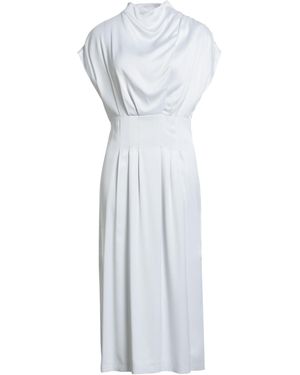 Agnona Robe Midi - Blanc