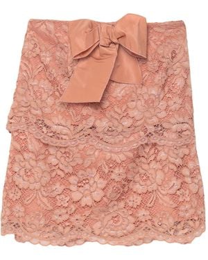 Elisabetta Franchi Midi Skirt - Pink