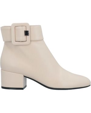 Sergio Rossi Ankle Boots - Natural
