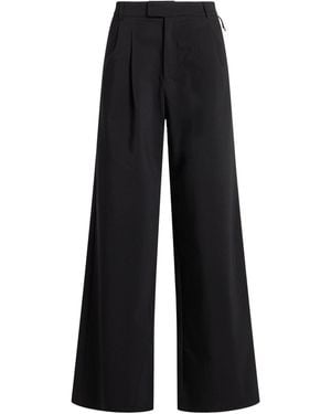 Nostrasantissima Trousers Cotton, Polyester, Elastane - Black