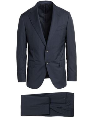 Caruso Suit Wool - Blue