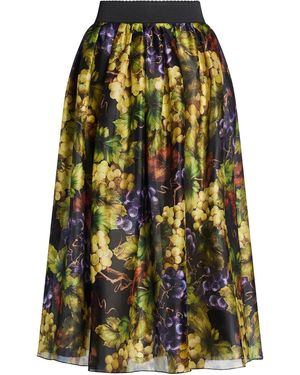 Dolce & Gabbana Midi Skirt - Black