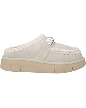 Mou Mules & Clogs - White