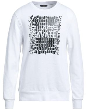 Roberto Cavalli Sweatshirt - Weiß