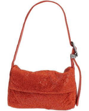 Benedetta Bruzziches Handbag Textile Fibres - Red