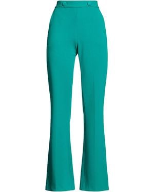 Haveone Pants Polyester, Elastane - Blue