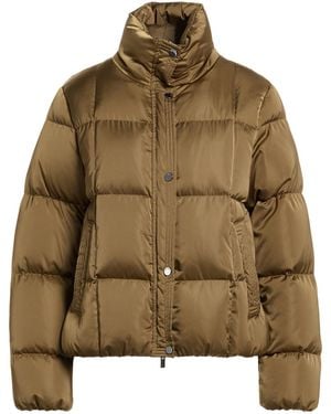 Peserico Military Puffer Polyester - Green