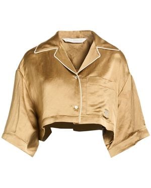Palm Angels Shirt Linen, Viscose - Natural