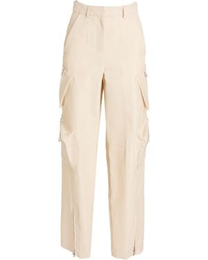 Jacquemus La Croisière Pants Polyester, Virgin Wool - Natural